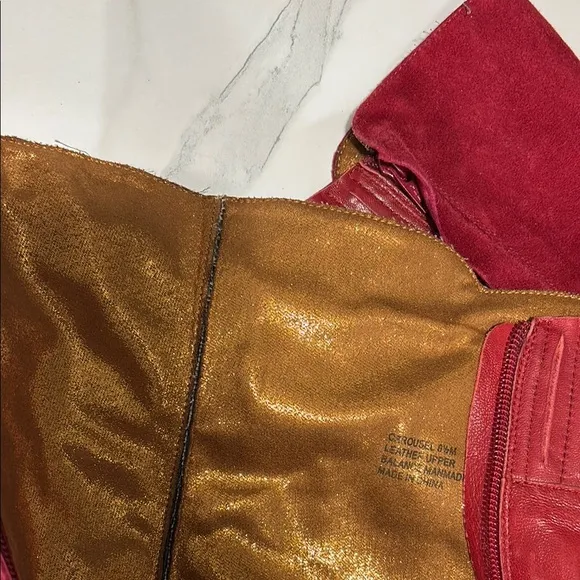 Elegant Red Women's Boots