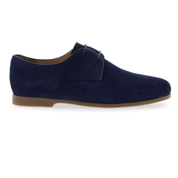 ENGLISH LAUNDRY Jason Suede Derby Navy Shoes size 13