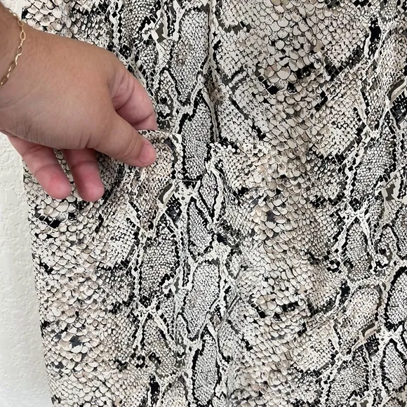 Equipment Aubrey Dress Silk Snake Pockets