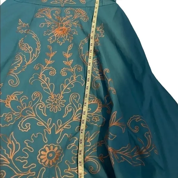 𝅺eshakti embroidered dress size M-10