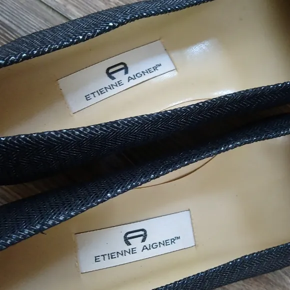 Etienne Aigner Vintage Leather Upper Dress Shoes