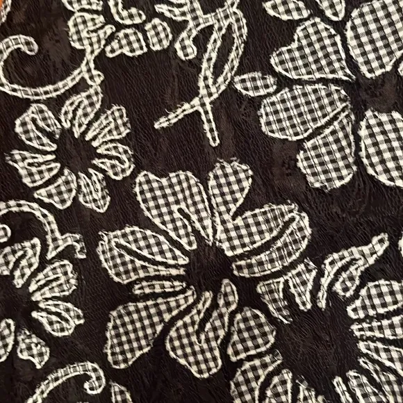 EUC Anthropologie Moulinette Soueur Floral Cut Outs Embroidered onto Lace Dress