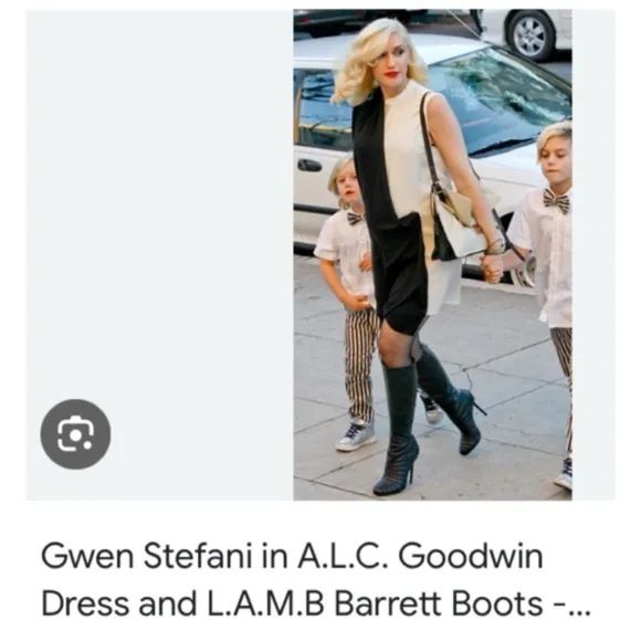 EUC!! L.A.M.B. Taupe Stiletto Knee High Boots, Size 6.5