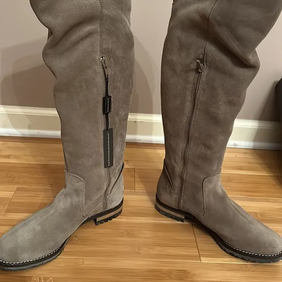 Fabianelli Knee High Suede Boots