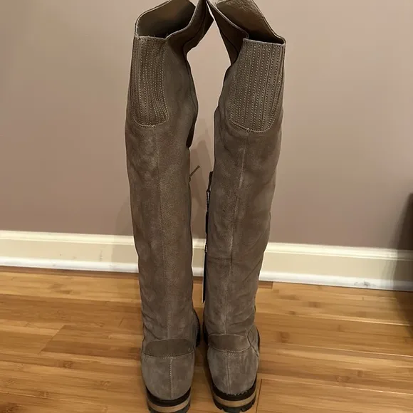 Fabianelli Knee High Suede Boots