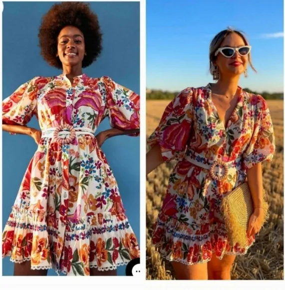 Farm Rio Spring Minidress