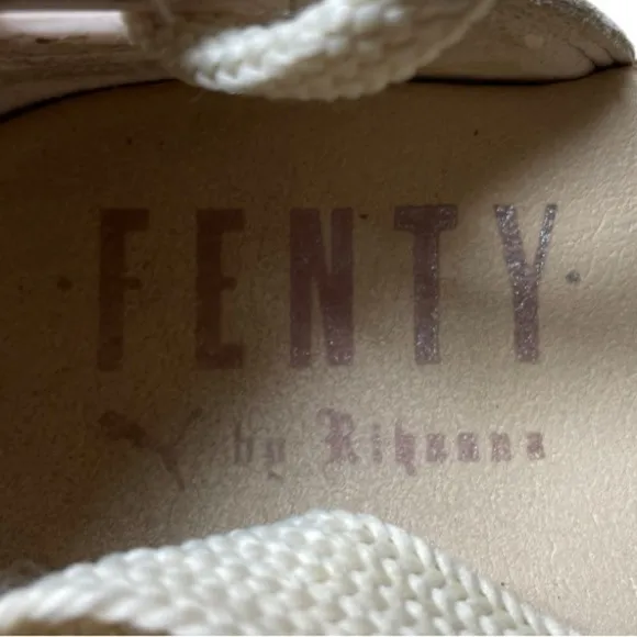 Fenty X Puma By Rihanna Women’s Leather Bow Creeper Platform Shoes