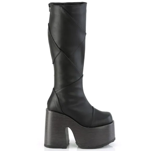 Festival Heel Platform Gothic Knee High Boots