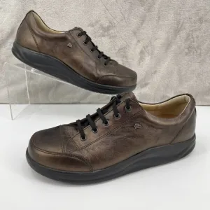 Finn Comfort Women's US 10.5 W Ikebukuro Bronze Leather Rocker Sole Sneaker
