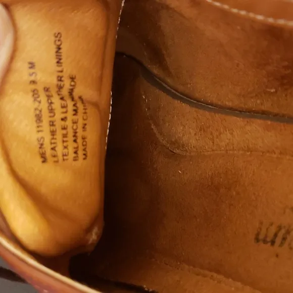 Florsheim Brown Leather Shoes Lace up Dress Casual Men's Suede Size 9.5