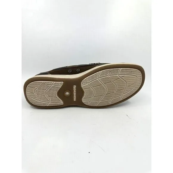 Florsheim Marina Slip Moc Toe Slip On Men's US Sz. 9M 178345 Brown New In Box