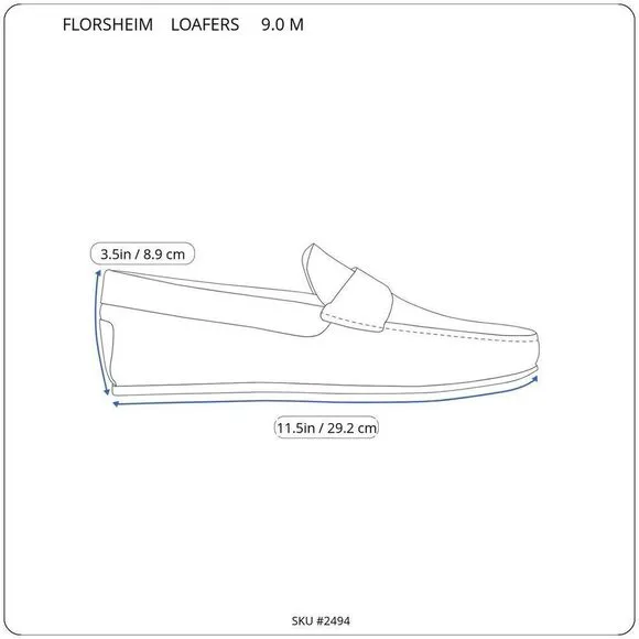 Florsheim Marina Slip Moc Toe Slip On Men's US Sz. 9M 178345 Brown New In Box