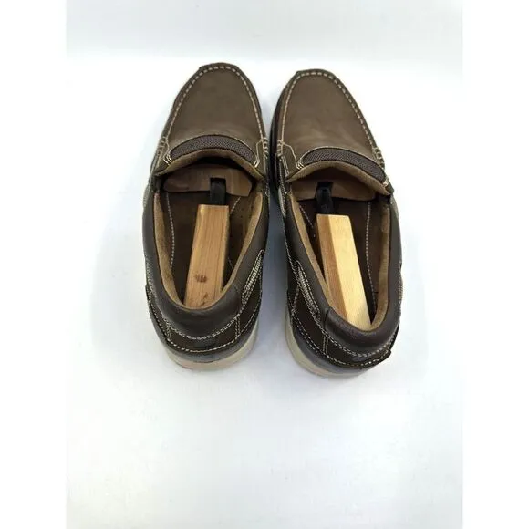 Florsheim Marina Slip Moc Toe Slip On Men's US Sz. 9M 178345 Brown New In Box