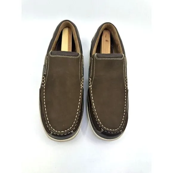 Florsheim Marina Slip Moc Toe Slip On Men's US Sz. 9M 178345 Brown New In Box