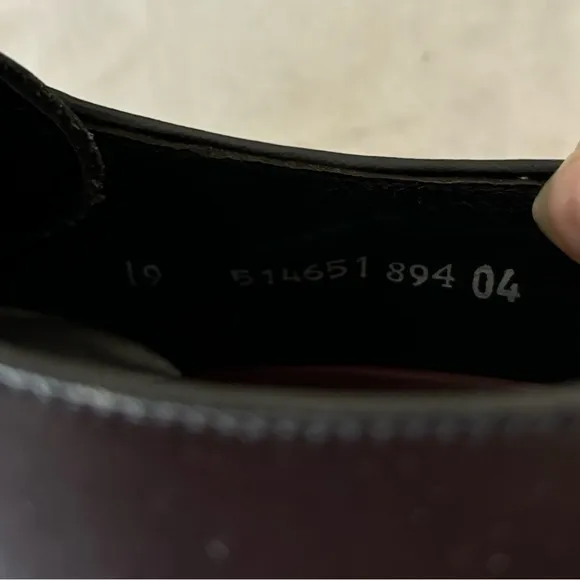 Florsheim Saddle Oxford, Black &amp; Burgundy leather dress shoes, Men’s size 9 D