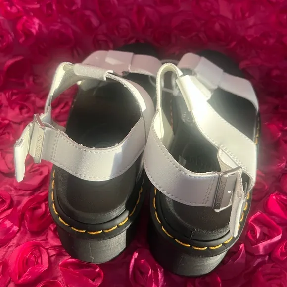 FRANCIS LEATHER PLATFORM STRAP SANDALS