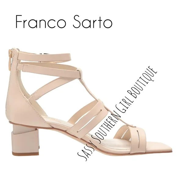 🆕⭐Franco Sarto beige modern sandals