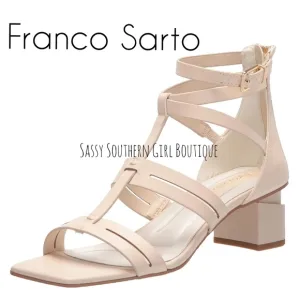 🆕⭐Franco Sarto beige modern sandals