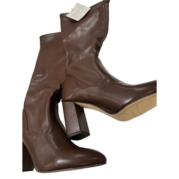 FRANCO SARTO Katherine Knee High Boots 11 M Wide Calf MSRP $170