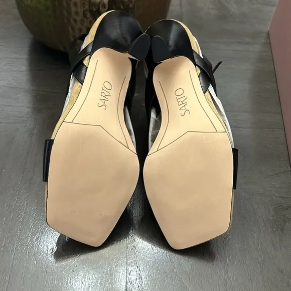 Franco Sarto Reily Ankle Strap Leather Dress Sandals