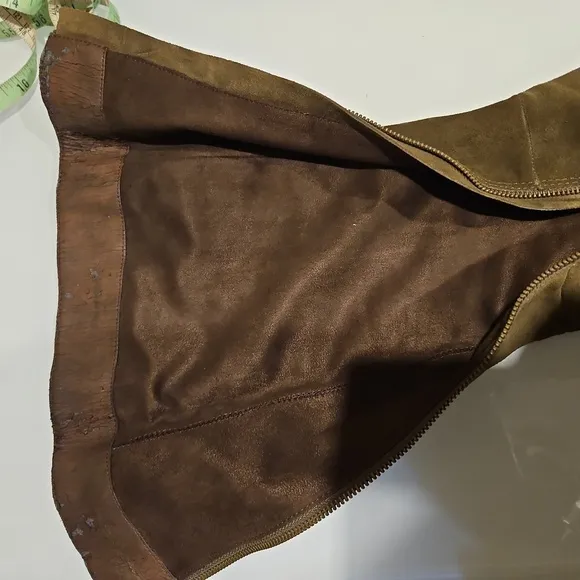 Franco sarto wedge knee high boots
