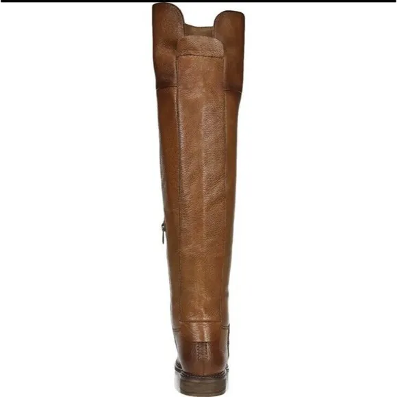 Franco Sarto Womens Haleen Cognac Tall Knee-High Boots 6.5 M