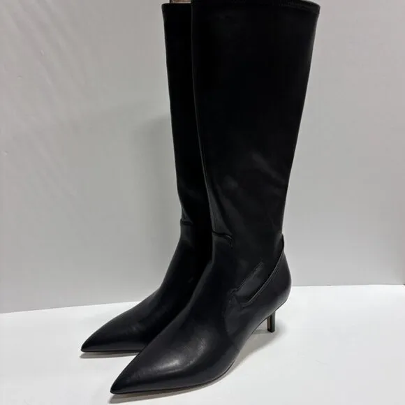 Franco Sarto Women’s Kerry, Black Knee High Boots, Size 9 M