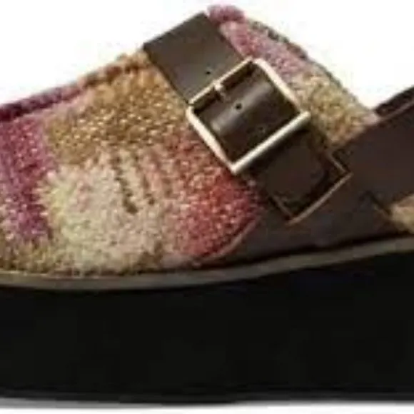 FREE PEOPLE Astrid Platform Mules / Mulberry Mix 394M0