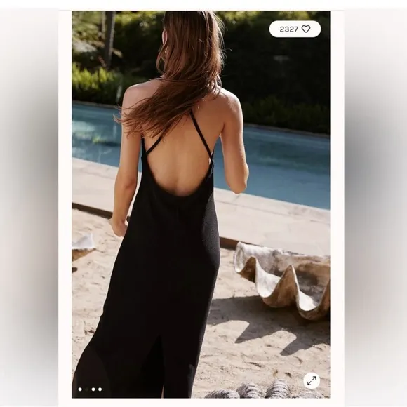 Free People Beach Moss Midi - NWOT