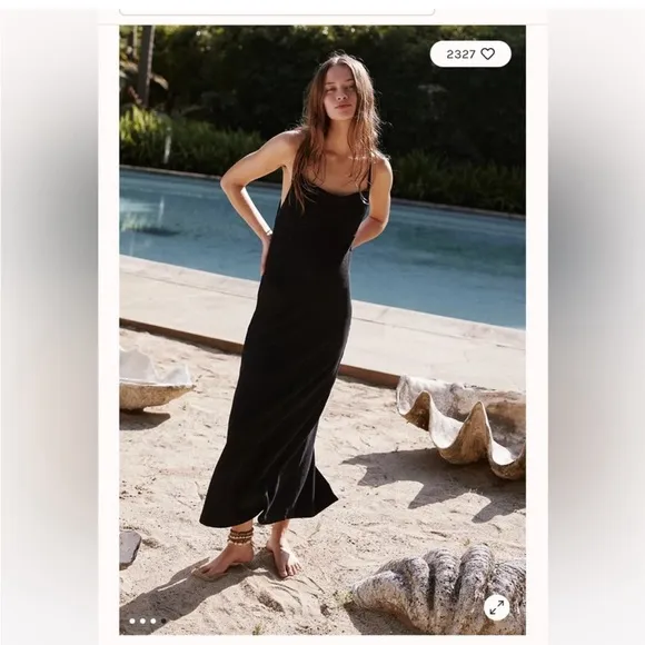Free People Beach Moss Midi - NWOT