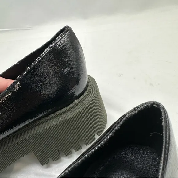 Free People Malika Mary Jane Platform Shoes Black Size 41