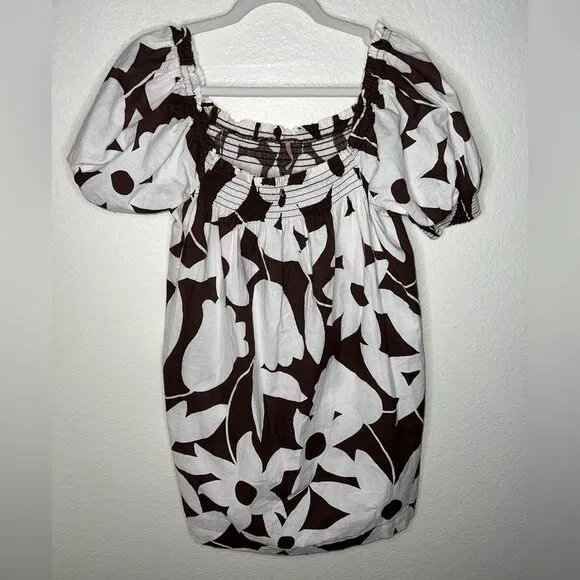 Free People Mila Printed Mini Dress