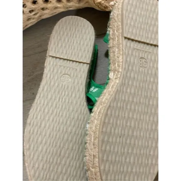 Free People Surfside Daisy Mary Janes Size 38