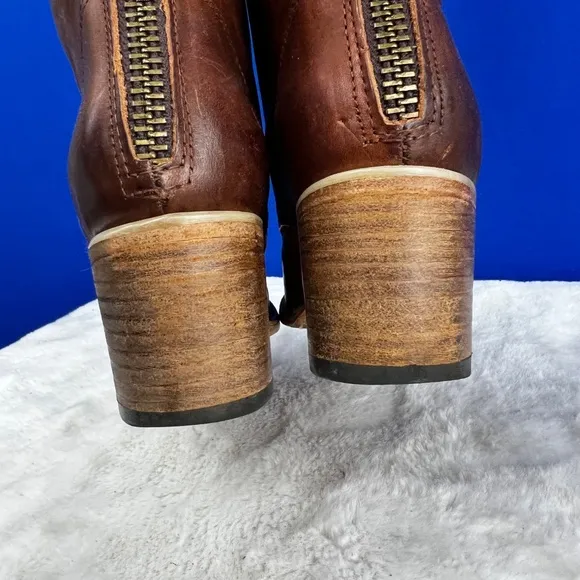 •|•FREEBIRD🦅 BY STEVEN•| Grany / Granny Lace Up Fully Adjustable Boots Size 7