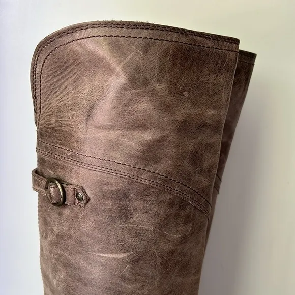 Frye Jane Tall Cuff Knee High Heeled Boots Boots Women's size 7