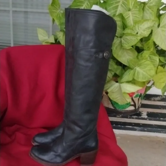 FRYE OVER THE KNEE BOOTS