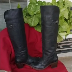 FRYE OVER THE KNEE BOOTS