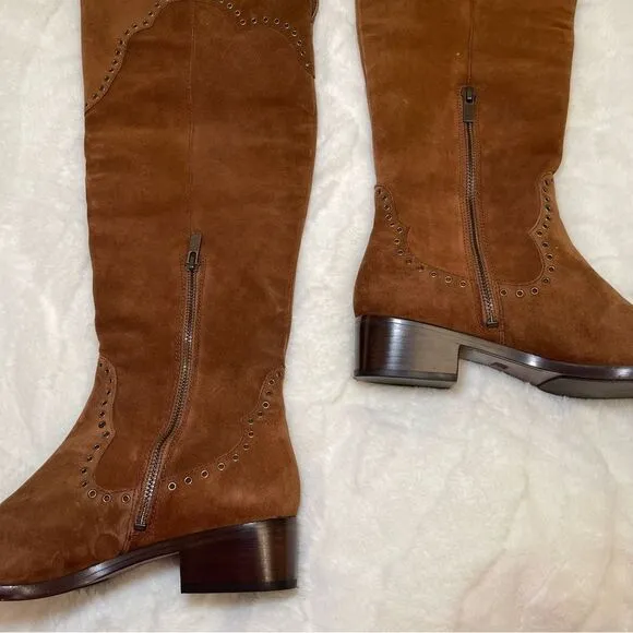 Frye Brown Knee-High Women's Boots