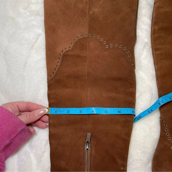 Frye Brown Knee-High Women's Boots