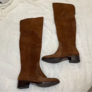 Frye Brown Knee-High Women's Boots