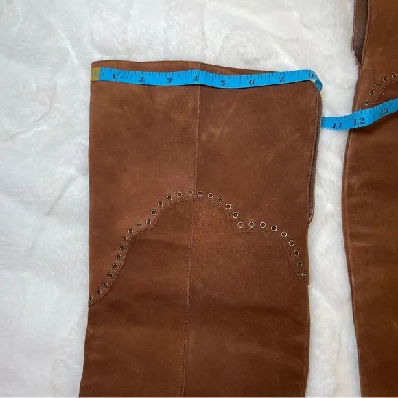 Frye Brown Knee-High Women's Boots