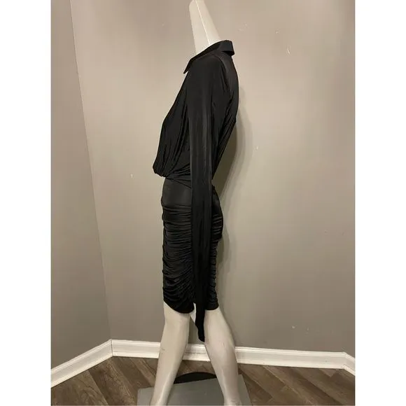 GAUGE81 Utena draped stretch-jersey mini dress
