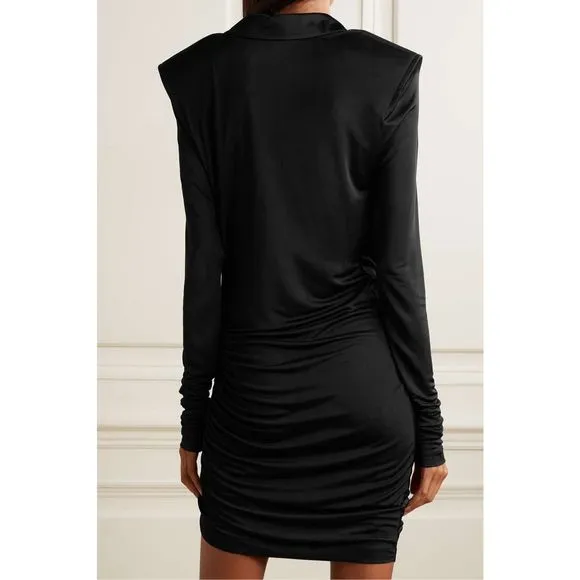 GAUGE81 Utena draped stretch-jersey mini dress