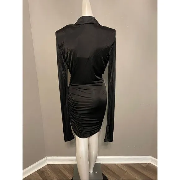GAUGE81 Utena draped stretch-jersey mini dress