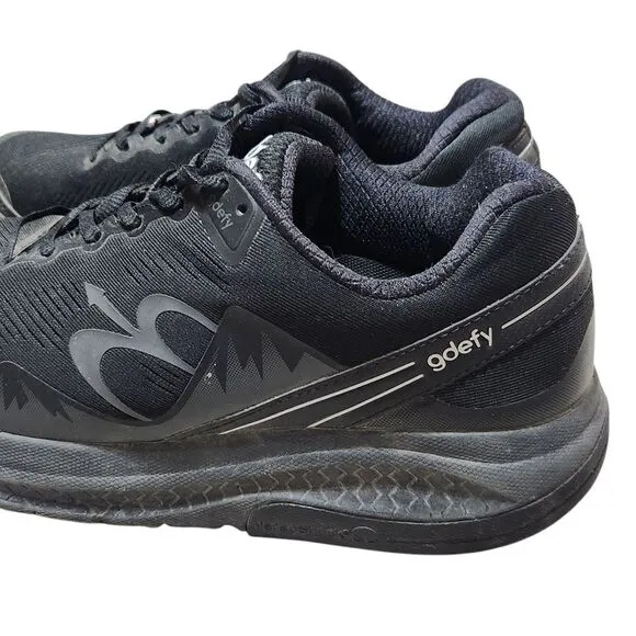 GDEFY Mighty Walk Athletic Shoes Mens Size 10.5 Black Lace Up