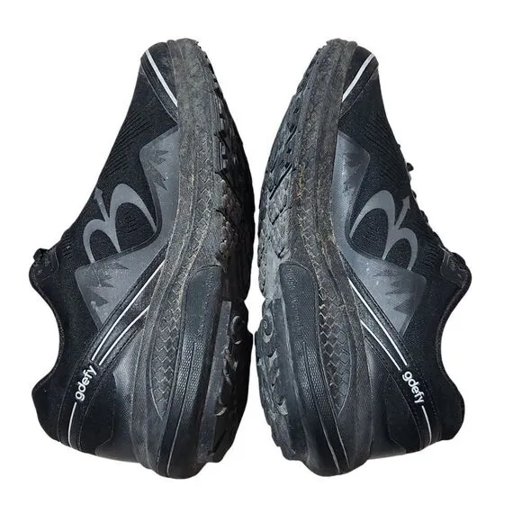 GDEFY Mighty Walk Athletic Shoes Mens Size 10.5 Black Lace Up