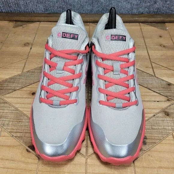 Gdefy Women's Gravity Defyer Veroshock III  Sz 9 Silver Pink Athletic Shoes