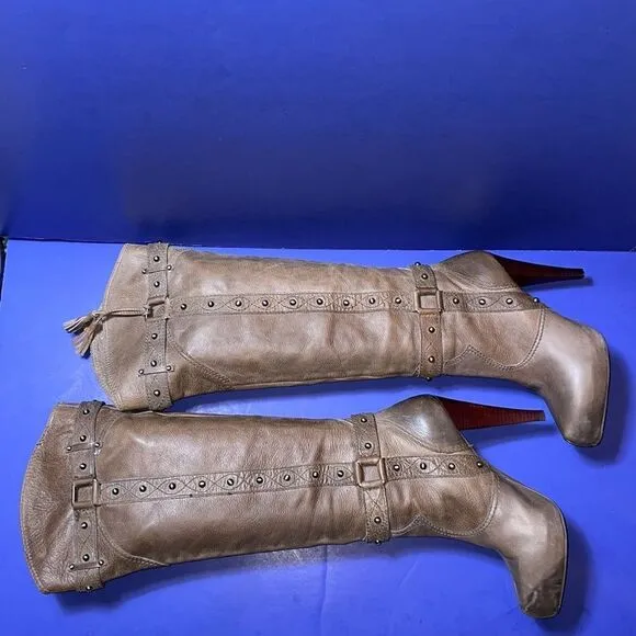 Gianni Bini Apache Knee Heels Boots