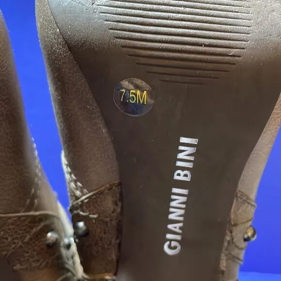 Gianni Bini Apache Knee Heels Boots