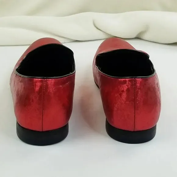 Giorgio Brutini 10M Red Slip On Men's  Loafers
